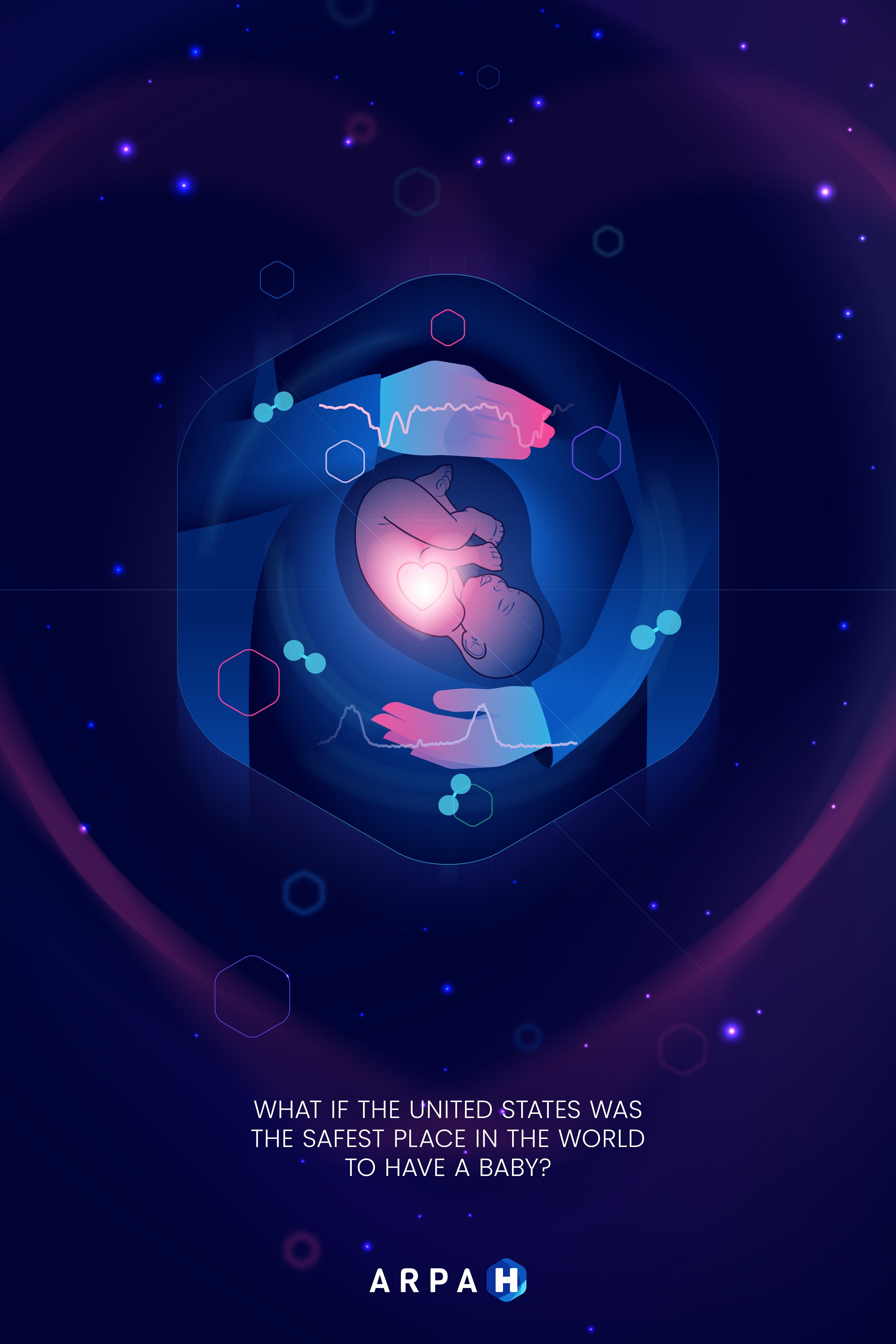 MOCS program poster that says "What if the United States was the safest place in the world to have a baby?"